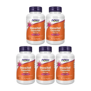 나우푸드 이노시톨 캡슐 500mg 100캡슐 (5개)_이미지
