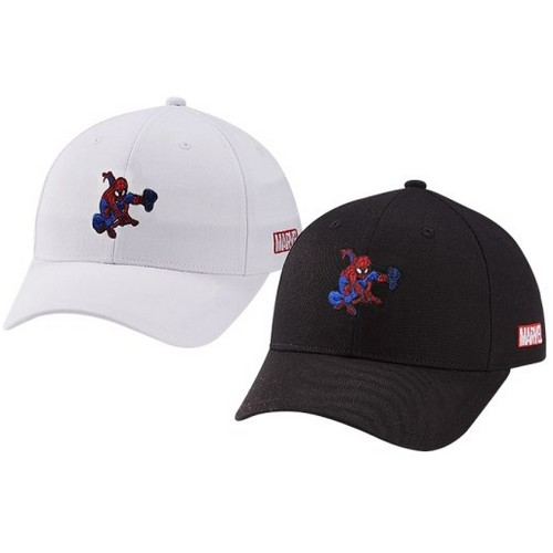 VBAB 마블 스파이더맨 주니어 자수 볼캡