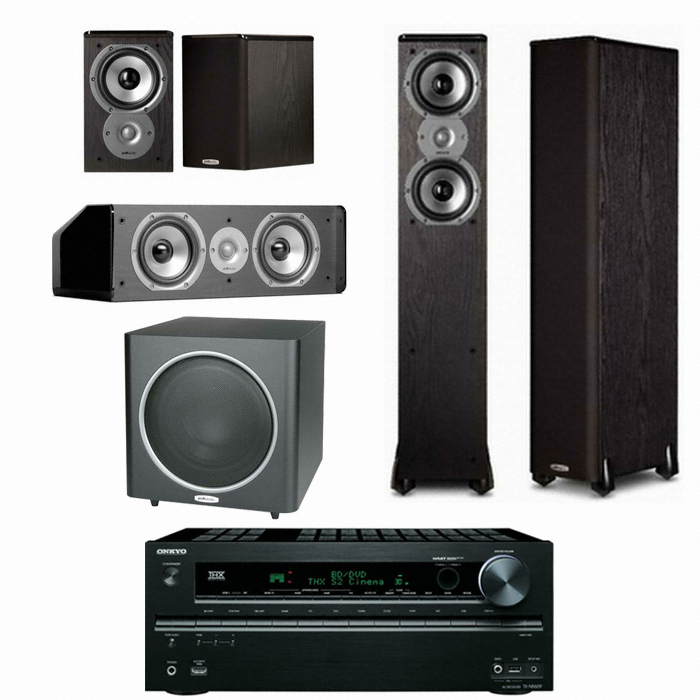 폴크오디오 TSi300 5.1채널 + 온쿄 AV리시버 (TX-NR609, PSW110)_이미지