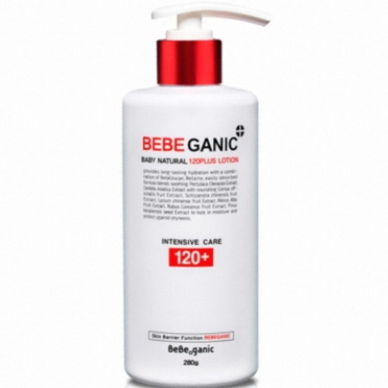 베베가닉 베이비 내추럴 120 플러스 로션 280ml (2개)_이미지
