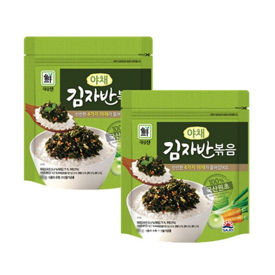 사조대림 대림선 야채김자반볶음 50g (20개)