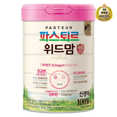 파스퇴르 위드맘 100일 제왕 750g (12개)_이미지