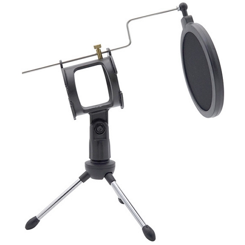 OHOI 탁상용 마이크 스탠드 + 고정 팝스크린