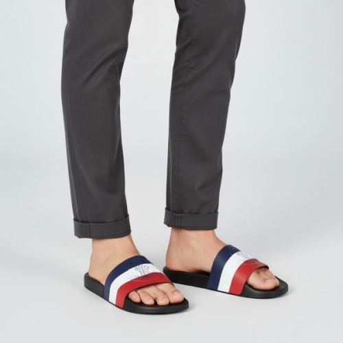 바슬 트리컬러 엠보스드 슬라이드 멀티컬러 K10914C0002001A49998 270340