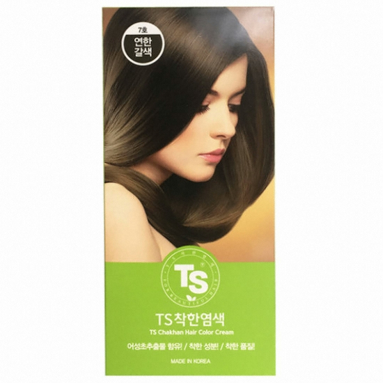 TS트릴리온 TS TS 착한 염색 120g (1개)