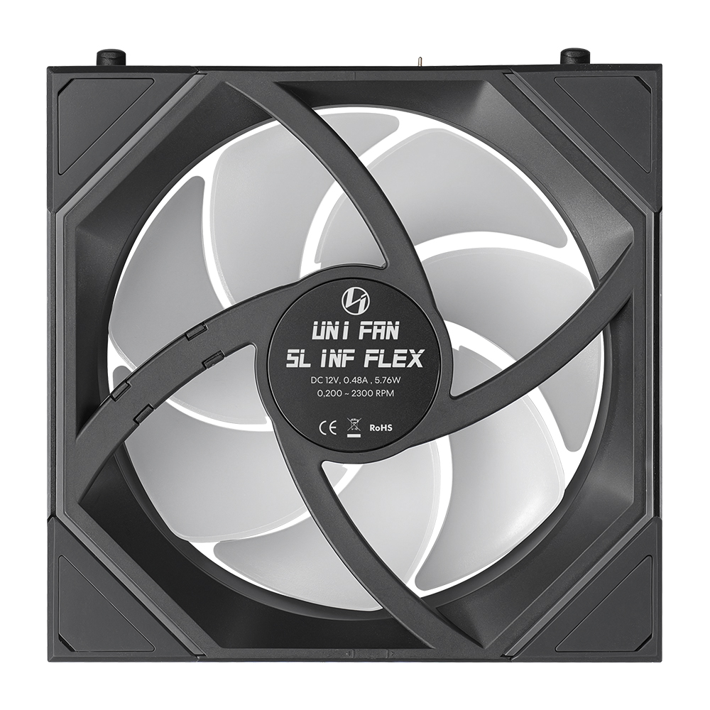 리안리 UNI FAN SL-INF FLEX 120 리버스 (블랙)_이미지