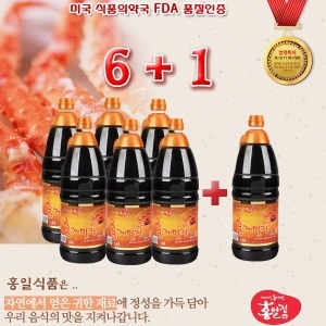  홍일식품 홍게맛장소스 골드 1.8L [7개]