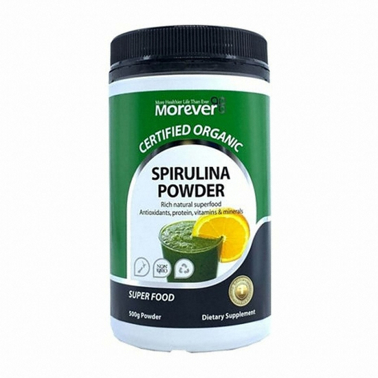 모에버  유기농 스피루리나 파우더 500g (해외) (1개)
