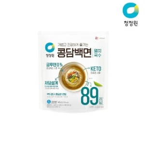대상 청정원 두부로만든 멸치국수 콩담백면 404g (6개)