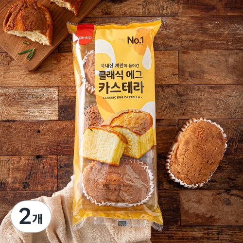 삼립 클래식 에그 카스테라 3입 270g 2개_이미지