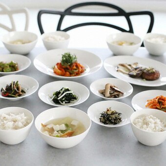한국도자기 화이트블룸 4인 홈세트 20P