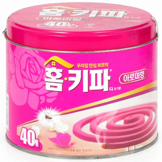 홈키파 디 모기향 아로마향 40개입 (1개)_이미지