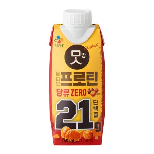  CJ제일제당 얼티브 프로틴 단백질 밤맛 250ml [18개]