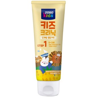 <b>2080</b> 키즈 크리닉 1스텝 <b>치약</b> 80g