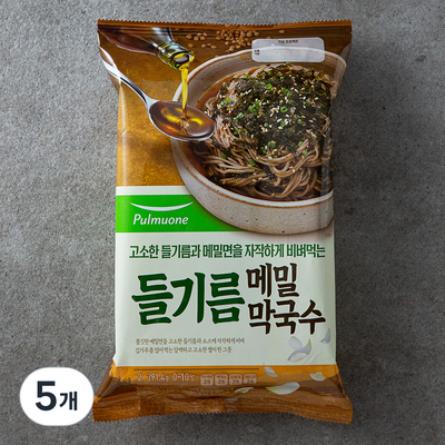 풀무원 들기름 메밀막국수 391.4g (5개)_이미지