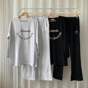 강물처럼 빅사이즈사랑해요 K316L209 액티브프린팅투피스 BE 9018990