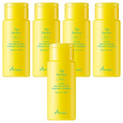 뷰티팩토리 아리얼 더 퍼펙트 율무 효소 스크럽 파우더 클렌저 55g (5개)_이미지
