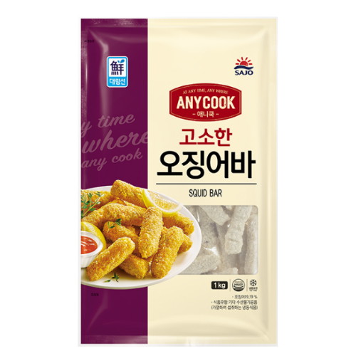 사조대림 대림선 애니쿡 고소한 오징어바 1kg (3개)_이미지
