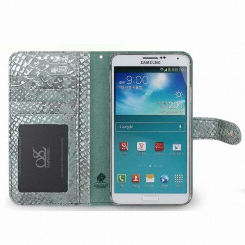쇼베뉴엘 LG G8 와일리안 가죽 케이스_이미지