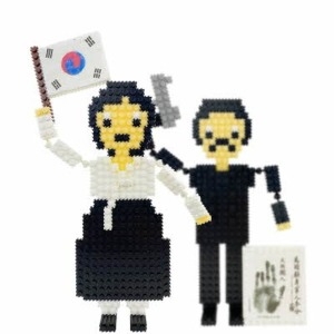 아이니쥬 끼우기블럭 한국사 역사인물-유관순열사