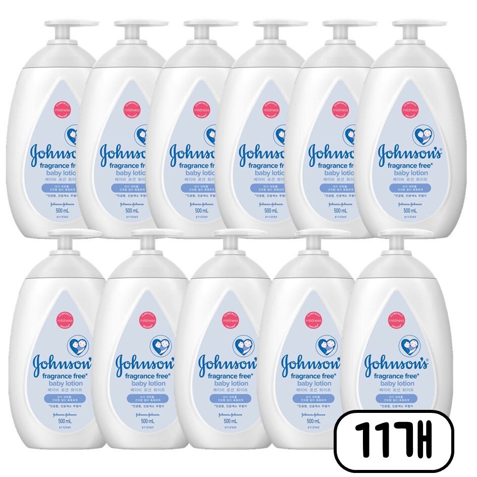존슨즈베이비 화이트 로션 500ml (11개)_이미지