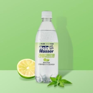 라인바싸 탄산수 라임 민트 500ml