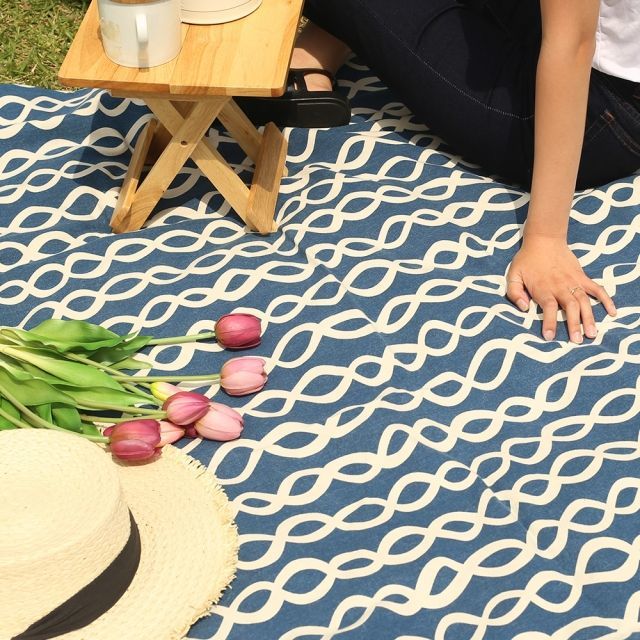 모모팝 패브릭 피크닉 매트