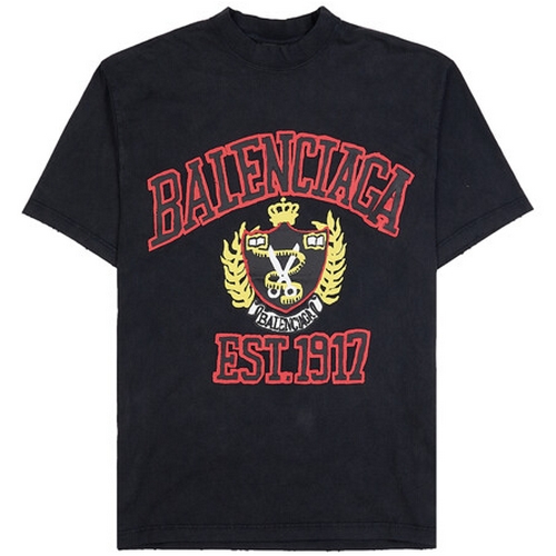 발렌시아가 컬리지 로고 프린트 티셔츠 739784 TOVK1 (1055, 블랙)이미지입니다. 누르면 해당 게시물로 새창이동합니다.