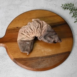 현지푸드 돼지내장 삶은 오소리감투 1개_이미지