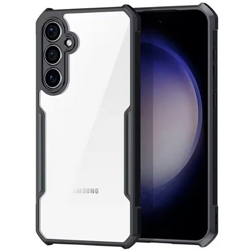 수나르 갤럭시A57 투명 아크릴 슬림 소프트 하드 범퍼 케이스_이미지