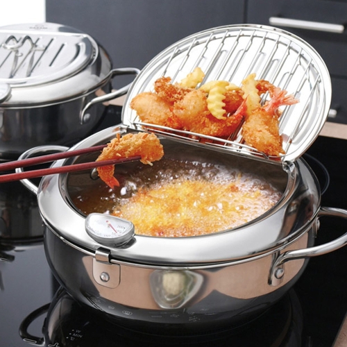 까사니 인덕션 스텐 냄비 가정용 튀김냄비