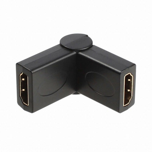 강원전자 NETmate HDMI F/F 180도 회전 젠더 (NM-HG15)_이미지
