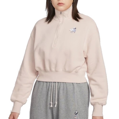 나이키 오버사이즈 쿼터집 크롭 스?셔츠 IQ3940-667 (병행)_이미지