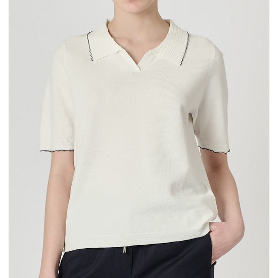 BCBG 배색 T에리 베이직 니트 B3M4K472_이미지