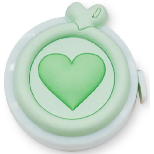 아뜰라임 귀여운 휴대용 미니 양면 줄자 (1.5m)