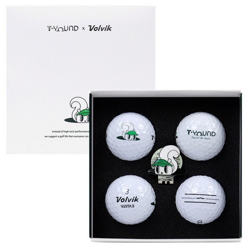 볼빅 x 티욘드 콜라보 (4개+볼마커)