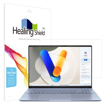 폰트리 힐링쉴드 <b>ASUS</b> <b>비보</b><b>북</b> <b>S</b> <b>16</b> <b>OLED</b> <b>S</b>5606 올레포빅 Light 액정보호필름