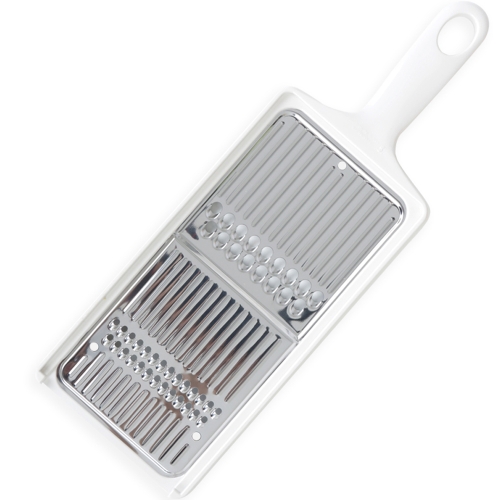 시모무라 편리한 양면채칼 화이트 1개_이미지