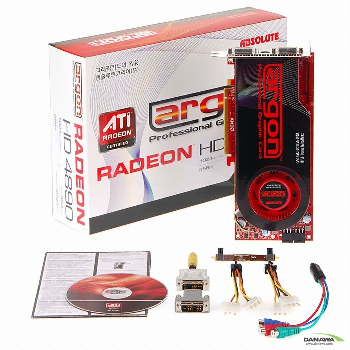 앱코 라데온 HD 4890 argon D5 1GB + GAMING MOUSE M4_이미지