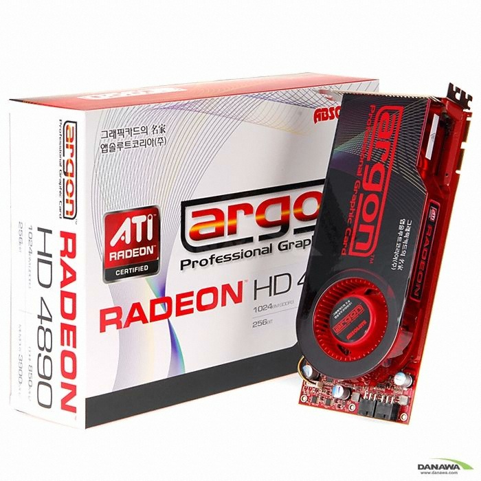 앱코 라데온 HD 4890 argon D5 1GB + GAMING MOUSE M4_이미지