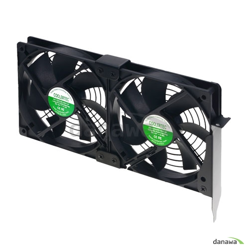 COOLERTEC ECB-03 BLACK DUAL FAN