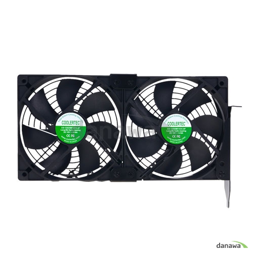 COOLERTEC ECB-03 BLACK DUAL FAN