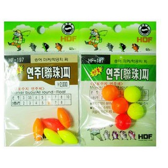 해동조구사 HDF HF-197 만능 연주찌 원형