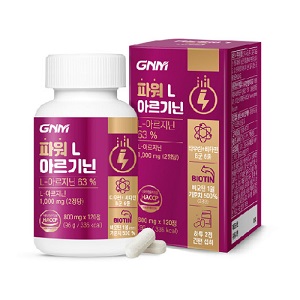  GNM자연의품격 파워 L 아르기닌 800mg 120정 [2개]