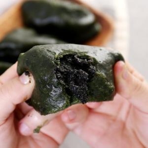다농이네 영광 모시송편 흑임자 송편 1kg 20개입_이미지