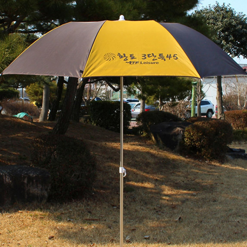 MTF 3단 접이식 황토 파라솔 45인치_이미지