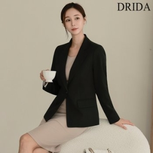 드리다 K25037CC 어텀클래식싱글자켓 빅사이즈