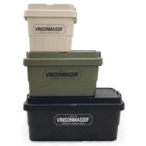 메사 빈슨메시프 프리미엄 스태킹 캠핑 카고 박스 (30L)_이미지