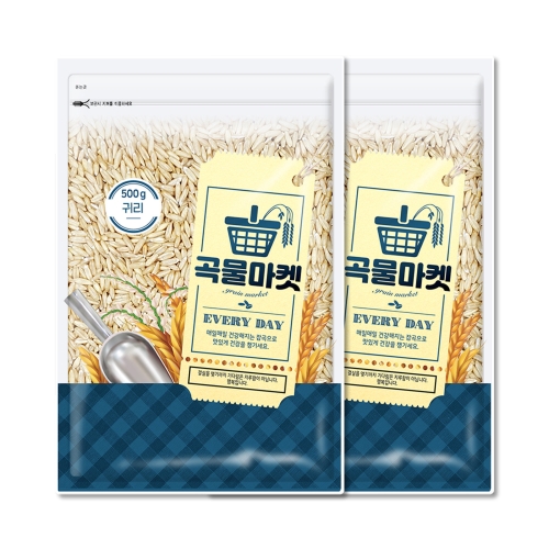 홍천철원물류센터 곡물마켓 귀리 500g (2개)_이미지