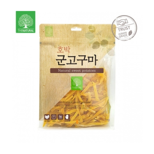 펫스토리 더내추럴 호박 군고구마 스틱 1kg (1개)